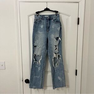 Pacsun Ripped High Waisted Jeans, Size 26